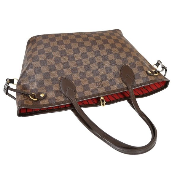 LOUIS VUITTON LV Neverfull PM Shoulder Tote Bag Damier Ebene - Picture 2 of 16